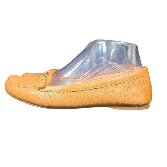 Michael Kors Tan Loafer Womens Size 7 Excellent Condition, Cushioned Insole - Picture 9 of 12